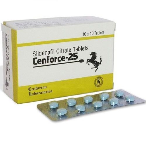 Cenforce 25mg Tablets, Shelf Life : 18 Months