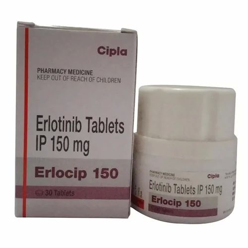 Erlocip 150mg Tablets, Packaging Type : Plastic Bottle