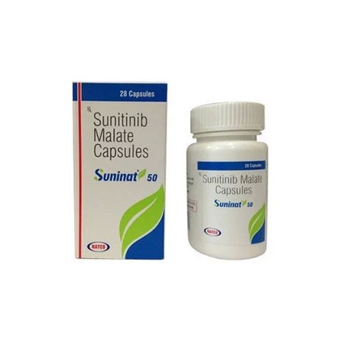 Suninat 50mg Capsules, For Used To Treat Kidney Cancer, Medicine Type : Allopathic