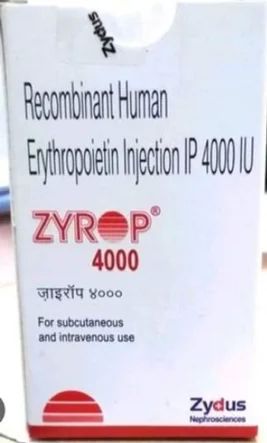 Liquid Zyrop 4000IU Injection, For Anti Cancer, Medicine Type : Allopathic