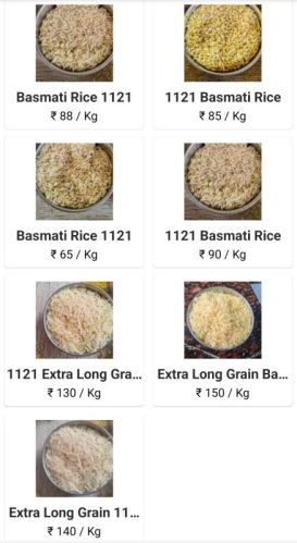 Soft 1121 steam basmati rice, Color : White, Purity : 100% for Food