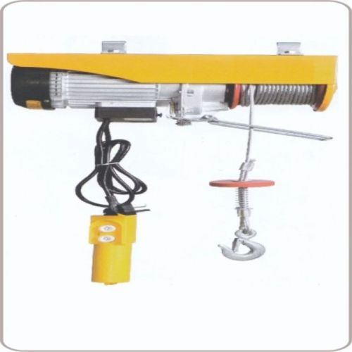 Yellow Industrial Electric Wire Rope Hoist