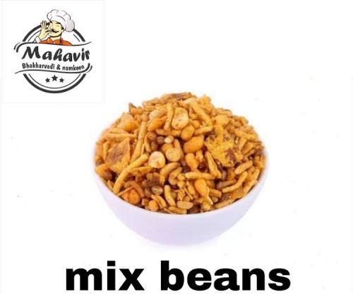 Orange Mahavir Mix Beans Namkeen, For Snacks, Style : Fried