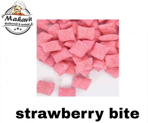 Pink Mahavir Strawberry Bites, For Home, Cooking, Bakery, Packaging Type : Glass Jar