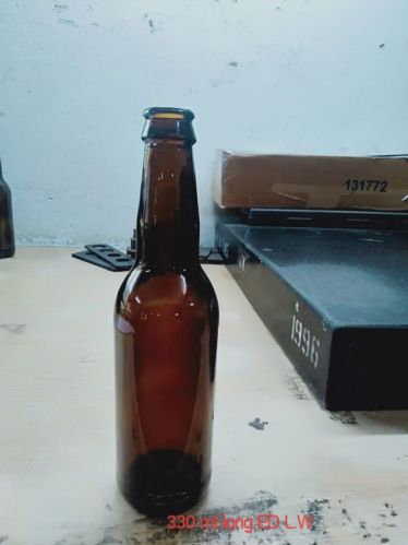 Brown AIBA Pharma Glass Bottle, Cap Type : Screw