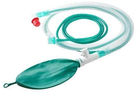 Green Rubber Bain Circuit, For Doctors, Hospital, Pipe Length : Standard