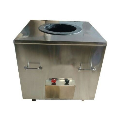 Stainless Steel Square Gas Tandoor, For Restaurant, Feature : Fast Making, Hassle Free, High Durability