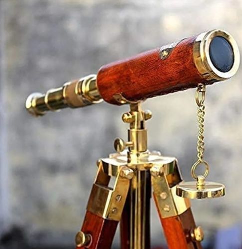 Polished Brass Telescope