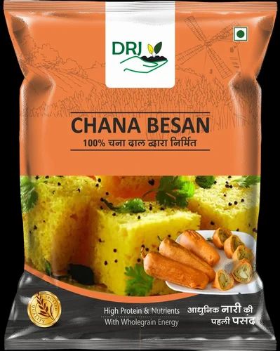 Yellow Powder DRJ Chana Besan, For Cooking, Packaging Type : Plastic Packets