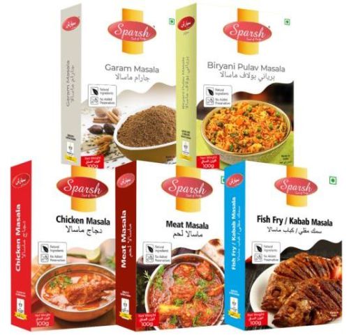 Gloss Finish 100gms Duplex Chicken Masala, Packaging Type : Box