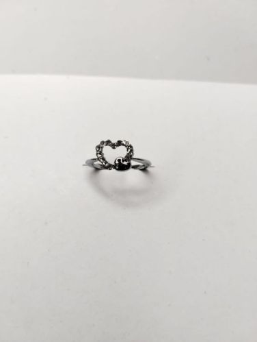 AHMED TRADERS Polished Steel Artificial Rings, Color : Silver