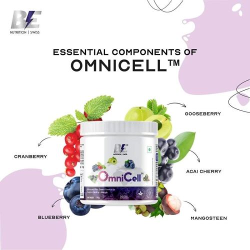 100 Gram Pkg Omnicell Immunity Booster, For Dissolvable In Water, Mesh Size : Nano