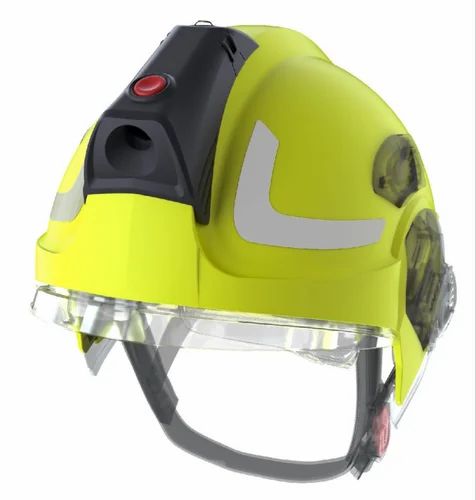 Printed Fire Helmet  Half Face Multisizes for Safety Use