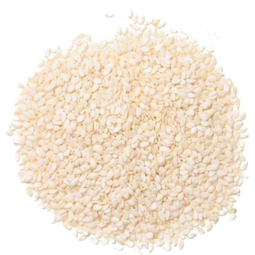 Hulled Natural White Sesame Seeds, For Cooking, Style : Dried