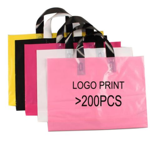 Multicolor Plastic Shopping Bags, Handle Type : Loop Handle