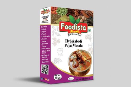 Light Brown Foodista Natural Hyderabadi Masala Powder, For Cooking Use, Certification : FSSAI Certified