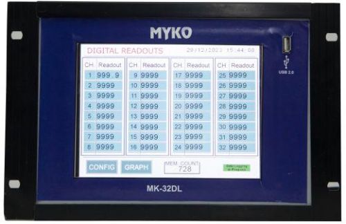 32 Channel Data Logger (MK-DL32) For Industrial Usage