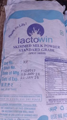 Creamy White Lactowin Skimmed Milk Powder, For Paneer, Khoya, Sweets, Curd, Packaging Size : 1kg