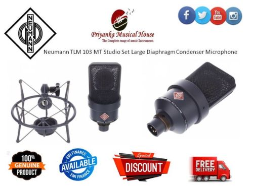 Neumann TLM 103 MT Studio Set Large Diaphragm Condenser Microphone