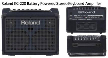 Roland KC-220 Battery Powered Stereo Keyboard A