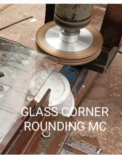 Manual Used 50-200 Kg Glass Corner Rounding Machine