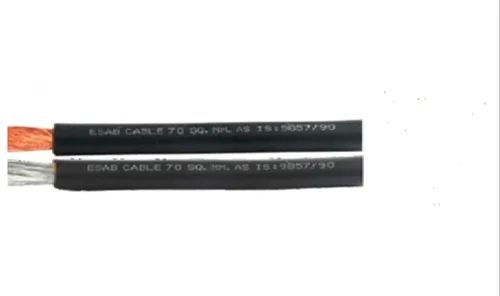 16-100 Sq Mm Copper Welding Cable, Insulation Material : Rubber