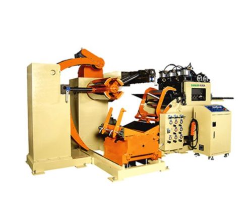 4 IN 1 COIL FEEDING LINE, Certification : ISO 9001:2015 Certified