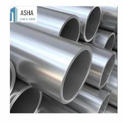 Silver 6061 Aluminium Round Pipe Tube, Length : 12ft