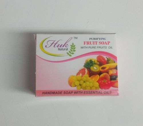 Saffron Fruit Soap For Skin Care, Bathing