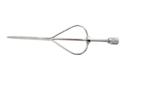 Stainless Steel Teat Dilator With Screw, Size : 6