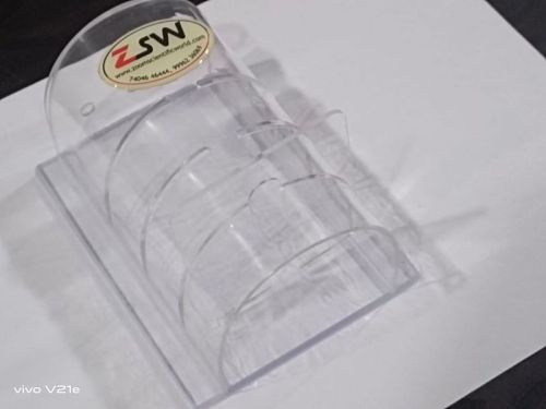 Transparent Acrylic Lab Rat Restrainer, Size : 6