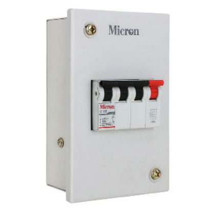 Rectangular 4 Pole Sheet Steel Enclosures, Color : Grey