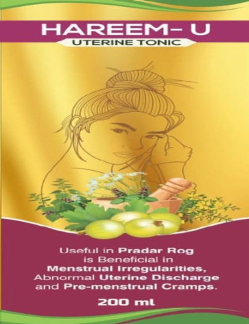 Liquid Hareem-U Uterine Tonic, For Clinical, Personal, Packaging Size : 200 ML