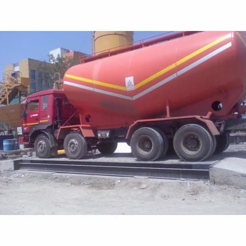 220 V 50 Hz Mild Steel 3 Ton Electronic Weighbridge