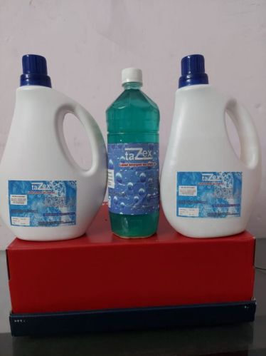 Blue Tazex Liquid Detergent, For Cloth Washing, Feature : Remove Hard Stains, Skin Friendly