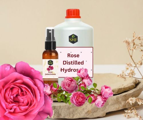 Yellow SNF Liquid Natural Rose Hydrosol Oil, For Cosmetics, Packaging Type : Glass Bottels