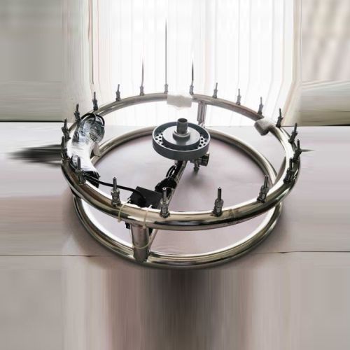 Stainless Steel LED FS02-800 Ring Fountain, For Outdoor, Specialities : Long Life, Low Consumption