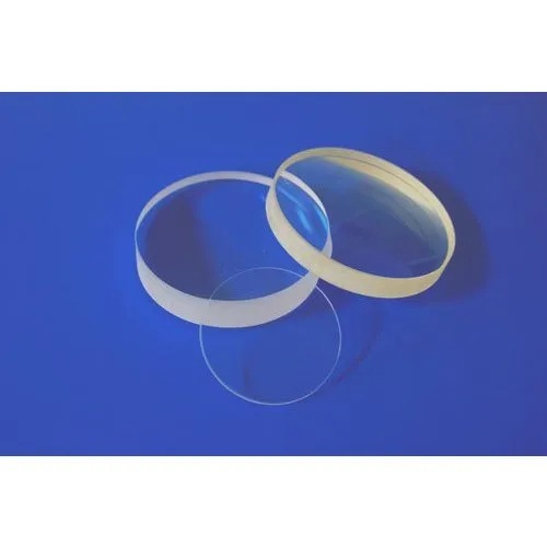 Transparent Round Polished Glass Double Concave Lens, For Optical Scientific Equipment