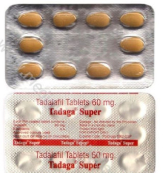 Tadaga Super Tadalafil Tablets 60mg