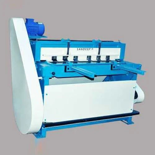 220v Steel Body Elecric Power Operated Shearing Machine, Cutting Material : Aluminum, Copper, Iron