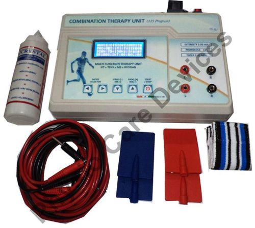 Physio LCD Based Interferential Therapy Cum Tens Cum MS (125 Pre-program LCD Based With Russian Current)