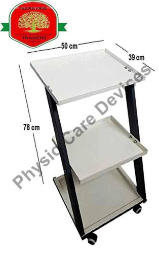 8-10 Kg Painted Steel Z Shape Trolley, Size : Length 50 Cm, Width 39 Cm, Height 78cm