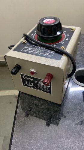50hz Manual Single Phase Variac Transformer, Brand Name : Crown