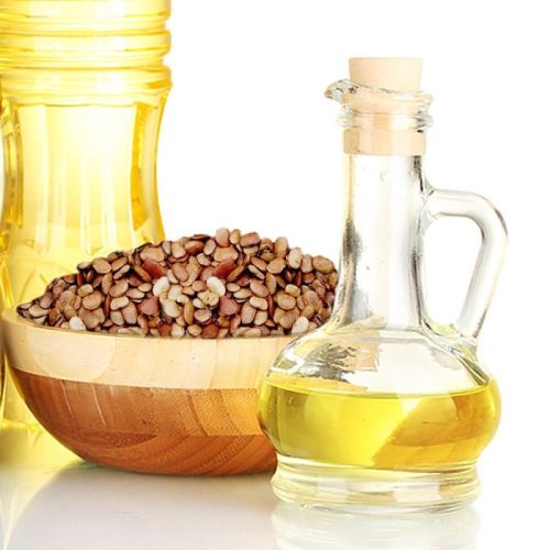 Pale Yellow Liquid Organic Karanja Oil, For Cooking, Packaging Type : Glass Bottle