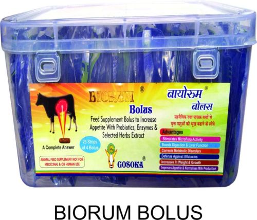 Gosoka Biorum Bolus, For Animals Use