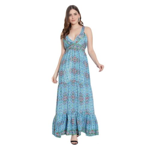 Western Long Dress, Women Long Ress, Size : Free Size