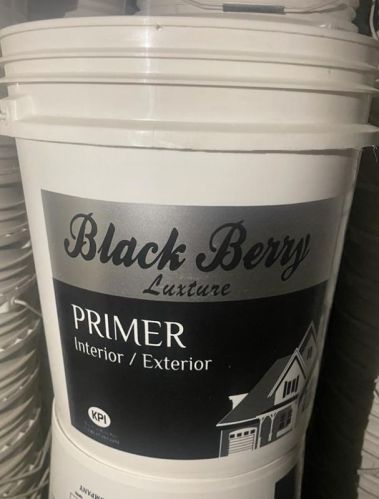 White Blackberry Luxture Primer Paint, For Brush, Roller, Packaging Type : Bucket