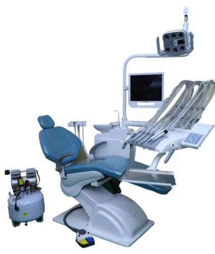 Metal HSMS-02 Automatic Dental Chair, Power Source : Electric