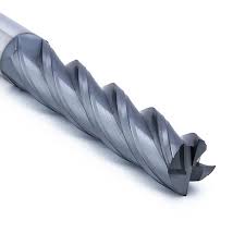 Polished HSS (High Speed Steel) Four Flute End Mill, For Drilling, Feature : Non Breakable, Durable