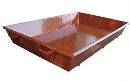 Mild Steel Tray, Color : Red